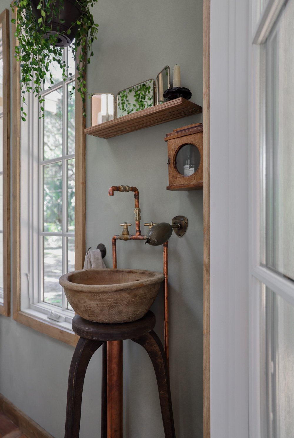 The Upcycled Bedroom Sink — The Tiny Canal Cottage