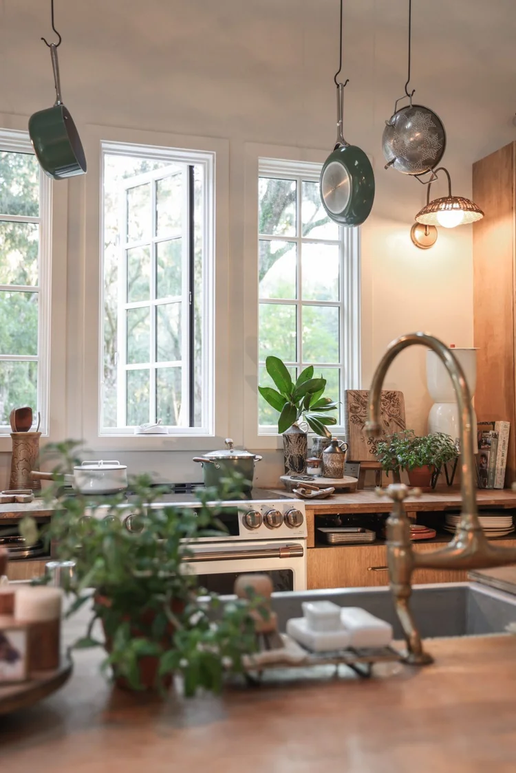 Extra Tall Kitchen Counters — The Tiny Canal Cottage