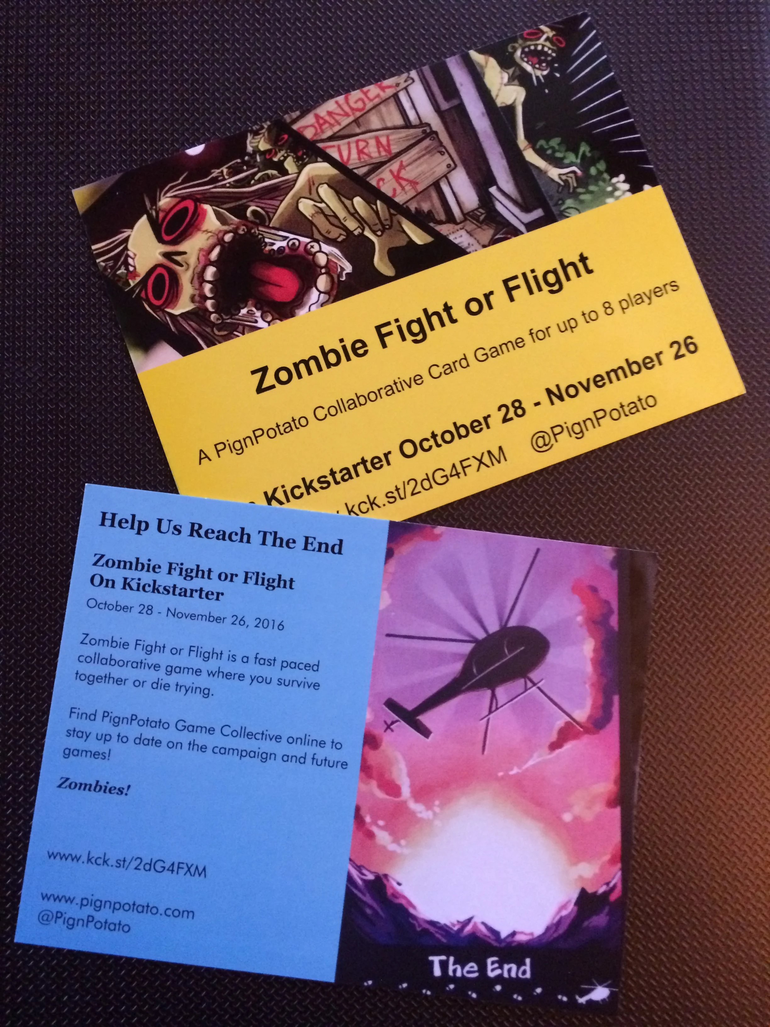 Zombie Fight or Flight Kickstarter