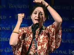 Consummate storyteller, Carmen Agra Deedy, at the 2011 National Book Festival