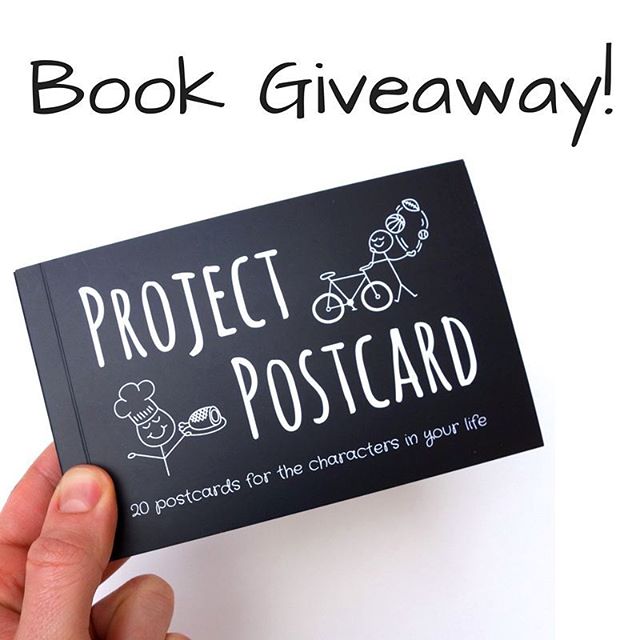 We're giving away a free copy of Project Postcard! To enter: comment below, tagging two of your friends!