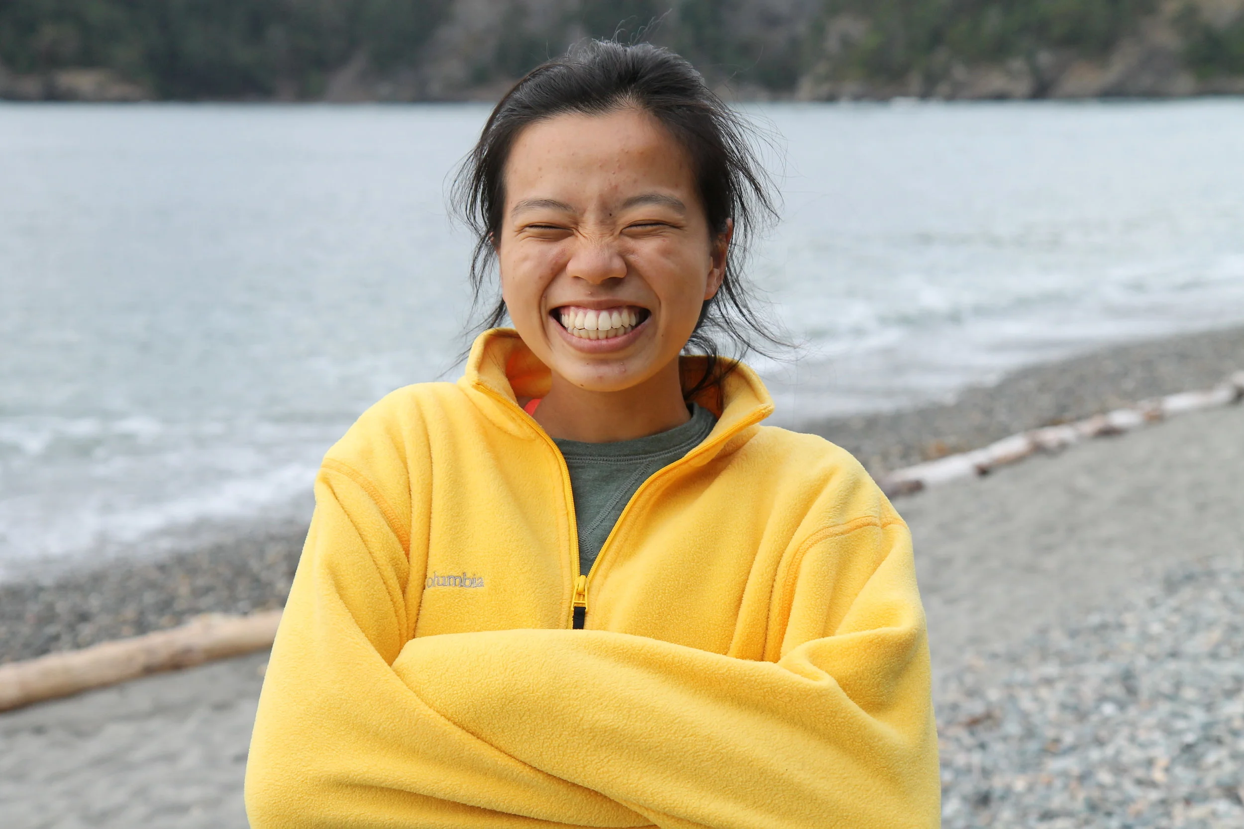 Sofia Tong (Hot Cheetos '20) is a Currier Tree. Apart from putting her disproportionately long arms to use on the viola, Sofia really likes cooking and eating, lying on the ground, saving plants from negligent caregivers like John Lim, and carrying around boxes of cash. You can spot Sofia from far away because of her clashing neon orange backpack and bright red coat.