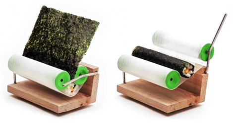 This exists. Roll your own sushi. Amazing.