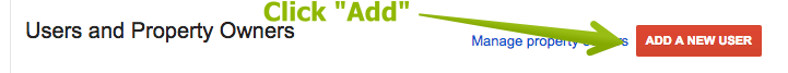 B. Click "Add A New User"