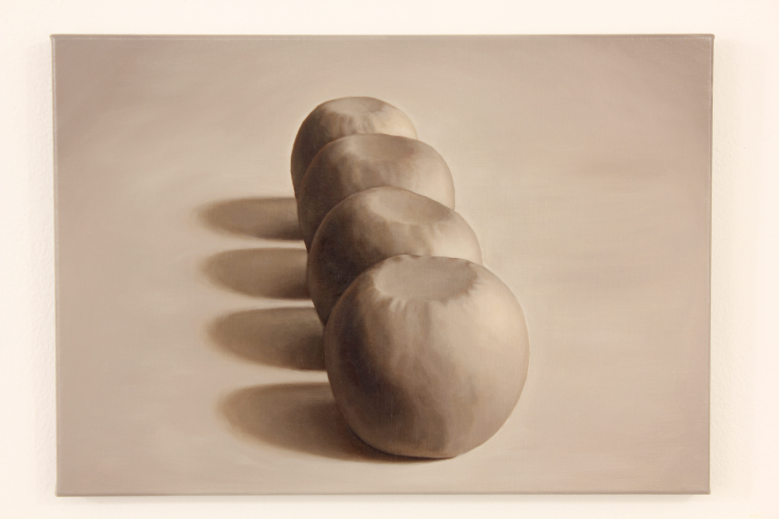  Apples Oil on linen 36 x 50 cm 