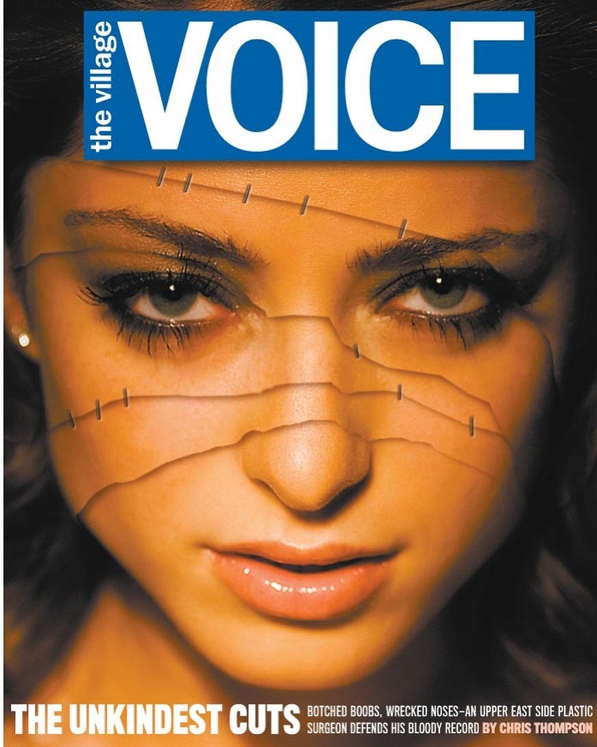 One of my covers for the long gone Village Voice. Photography by @paultrapani 

#throwbackthursday #villagevoice #coverdesign #altweeklies #photography #magazinecover