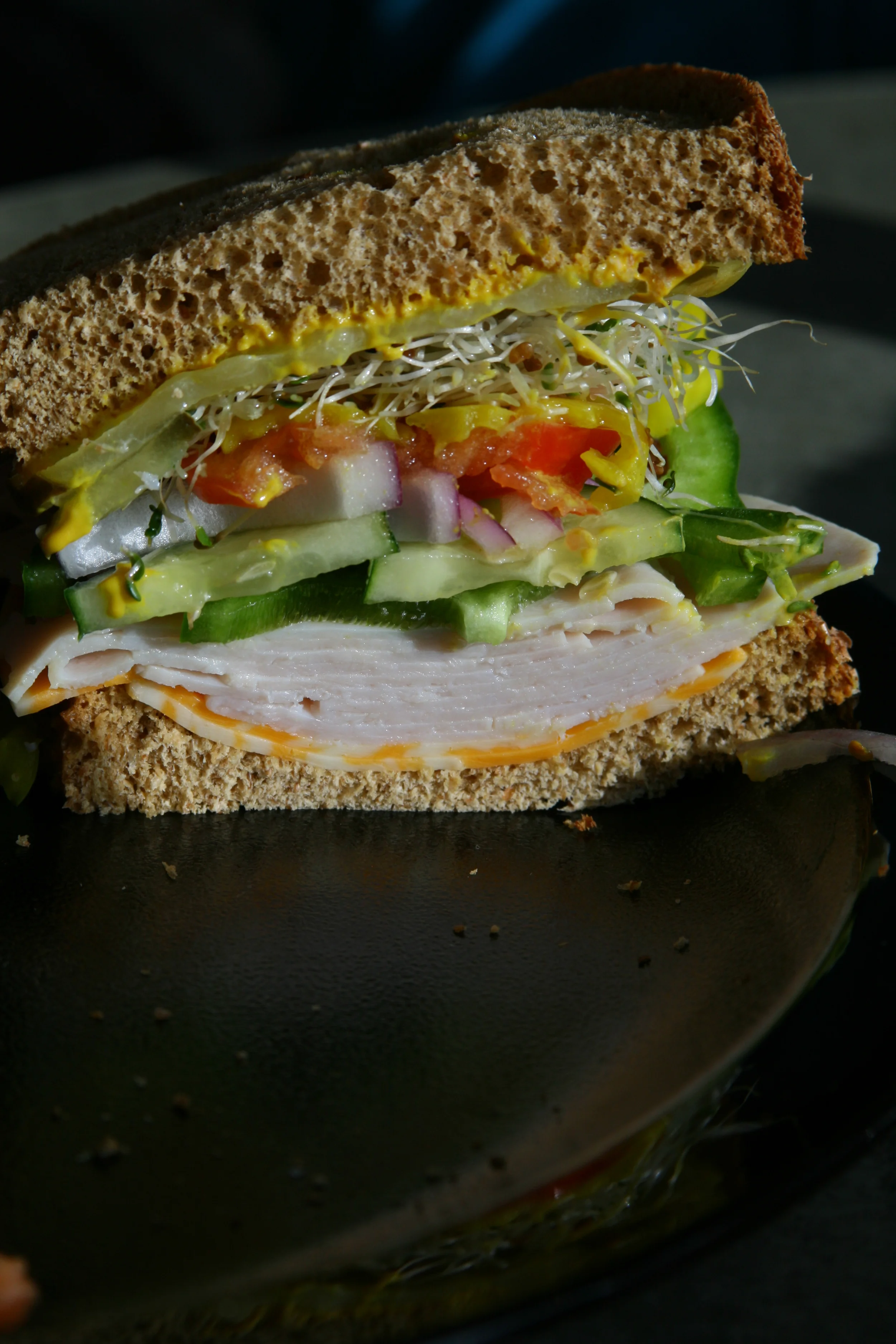 Mandy Davis's amazing sandwich