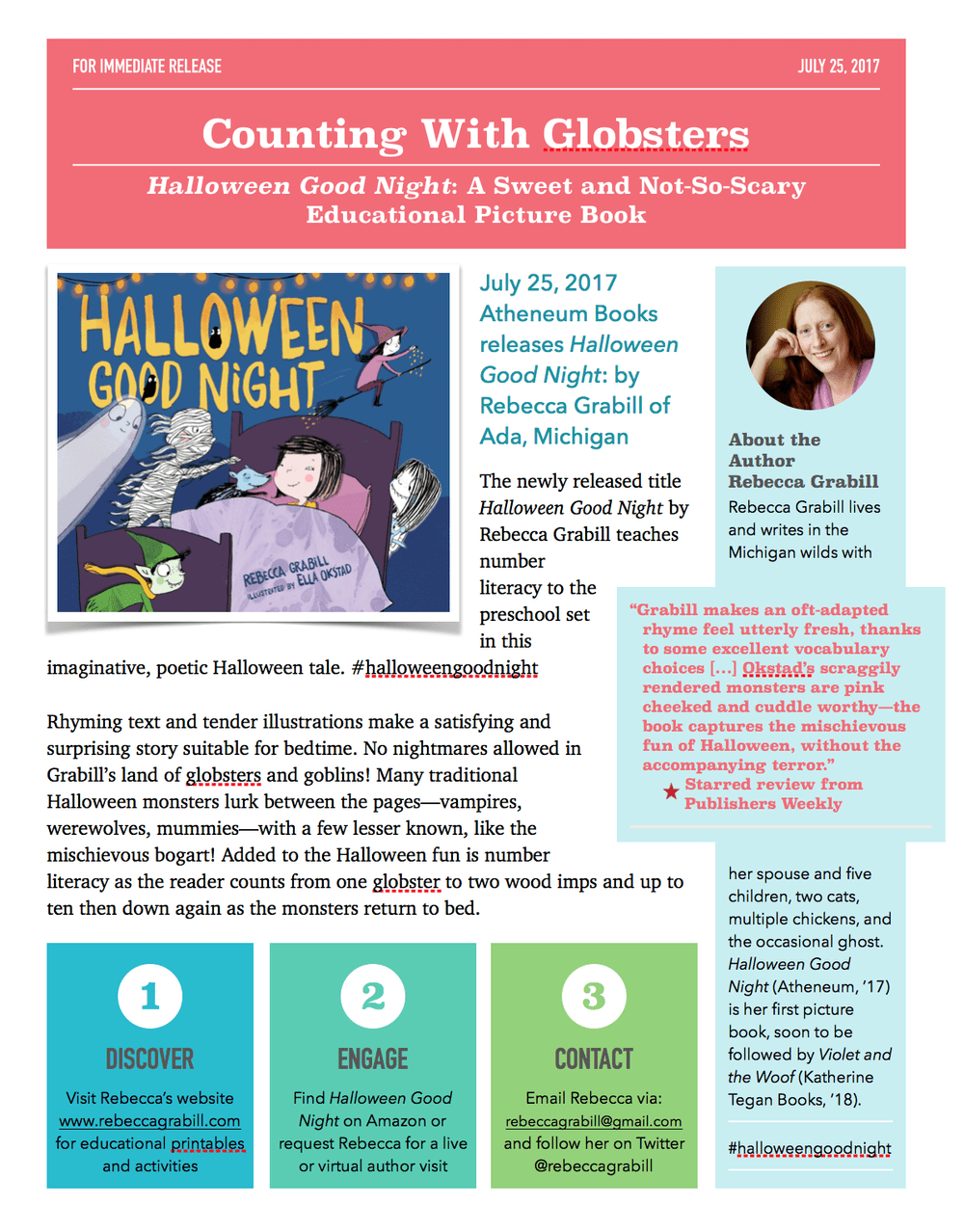 For Immediate Release! Halloween Good Night is HERE! — Rebecca Grabill