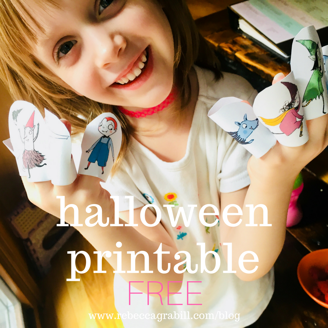 FREE Halloween Printable for the book by Rebecca Grabill Halloween Good Night