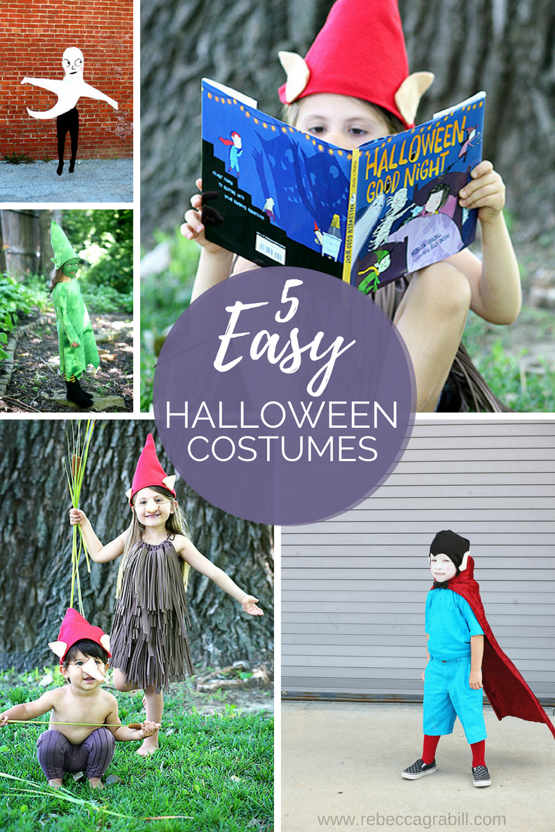 6 Adorable and Easy DIY Halloween Costumes for Kids — Rebecca Grabill