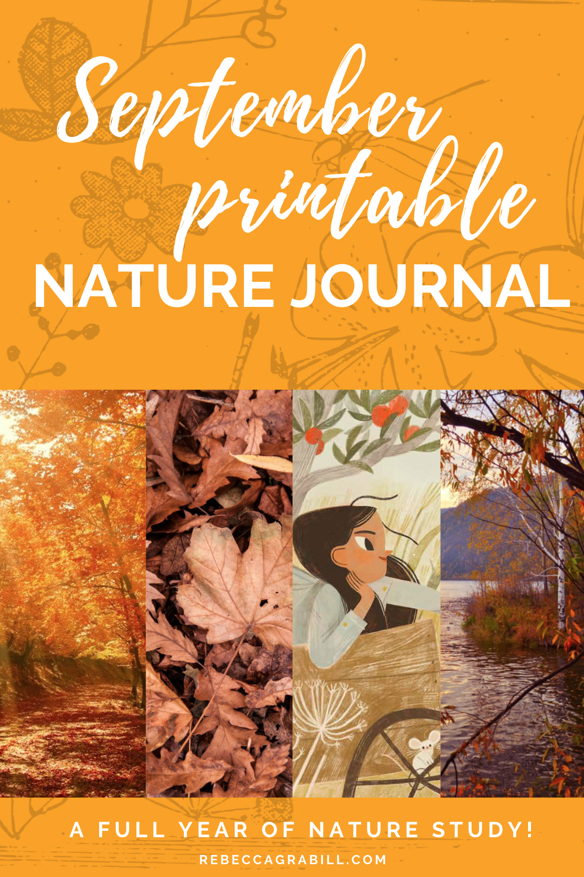 Free Printable Nature Journal Just In Time for September's Back-to-School —  Rebecca Grabill