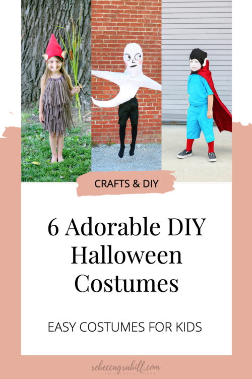 6 Adorable and Easy DIY Halloween Costumes for Kids — Rebecca Grabill
