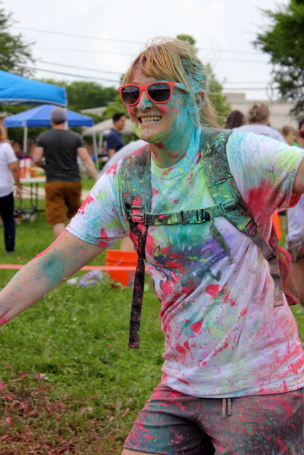 Color dash! (Photo by Dawn Johnson.)