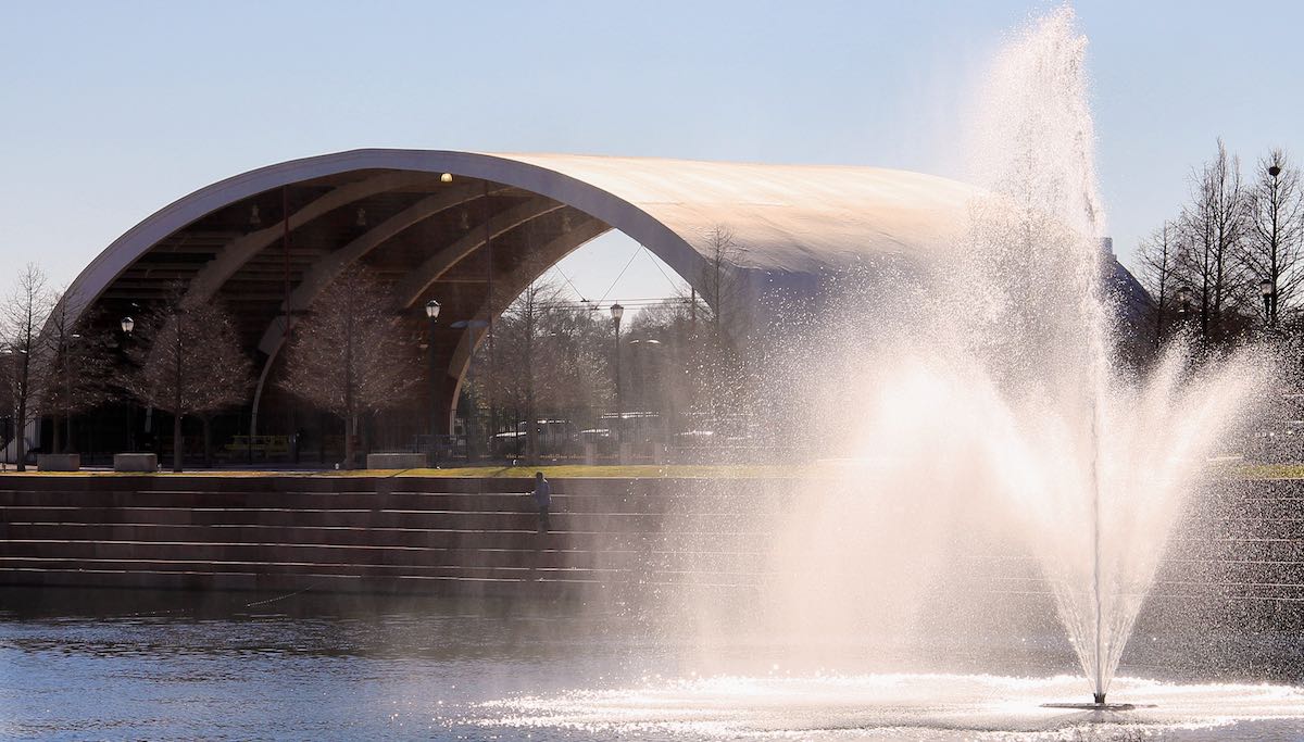 Join us under the soaring roof of the historic Browning Hangar at Mueller.