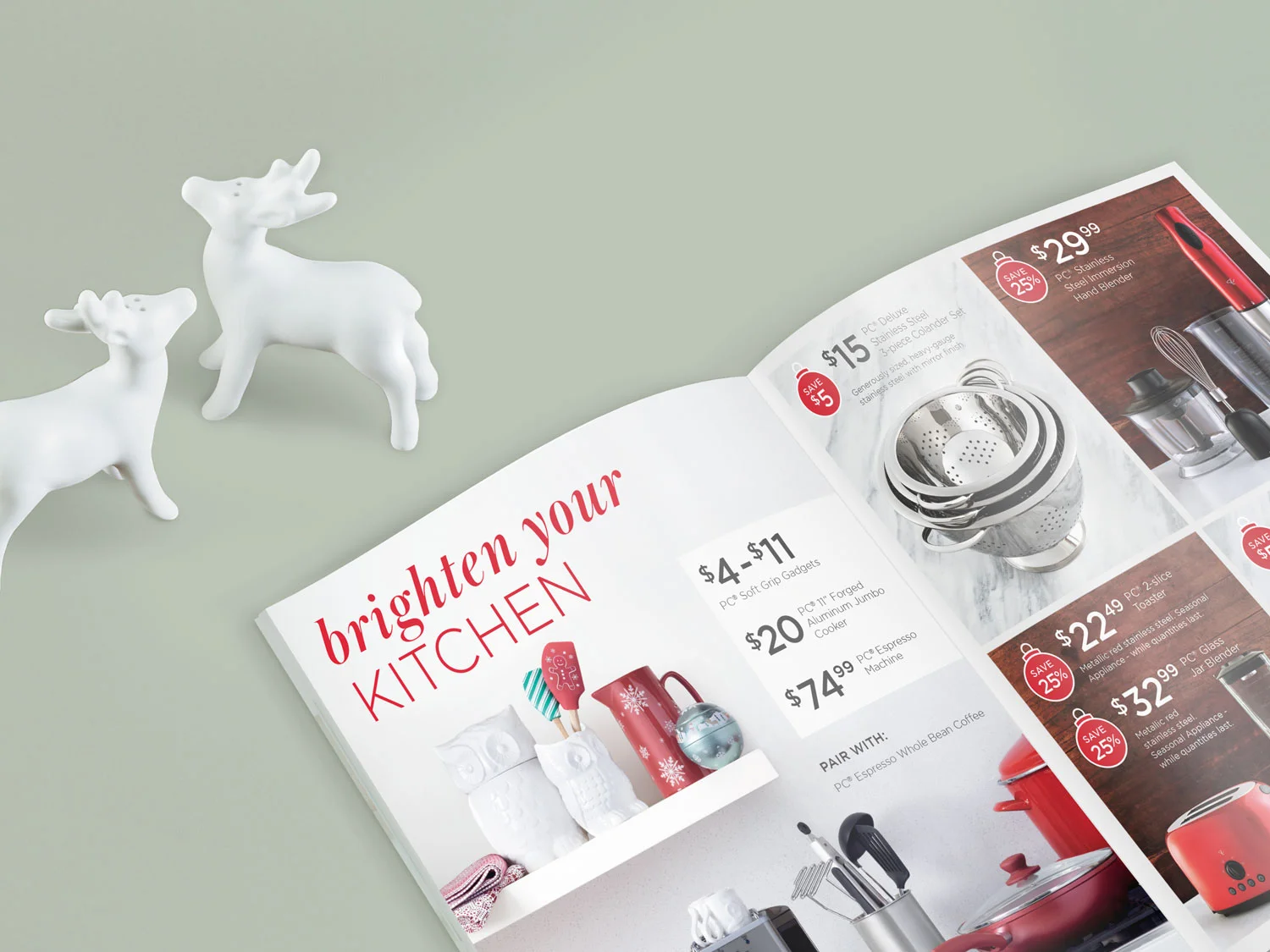  Collaborated with Art Director Mikael Kangas to design and produce Joe Fresh Home catalogues for Loblaw stores.&nbsp; 