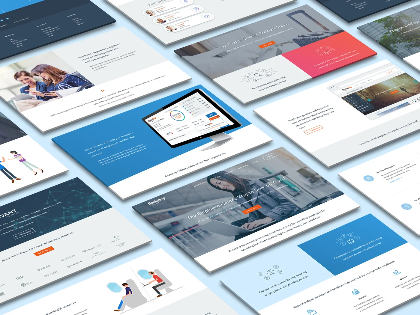 Rocketrip Site Redesign