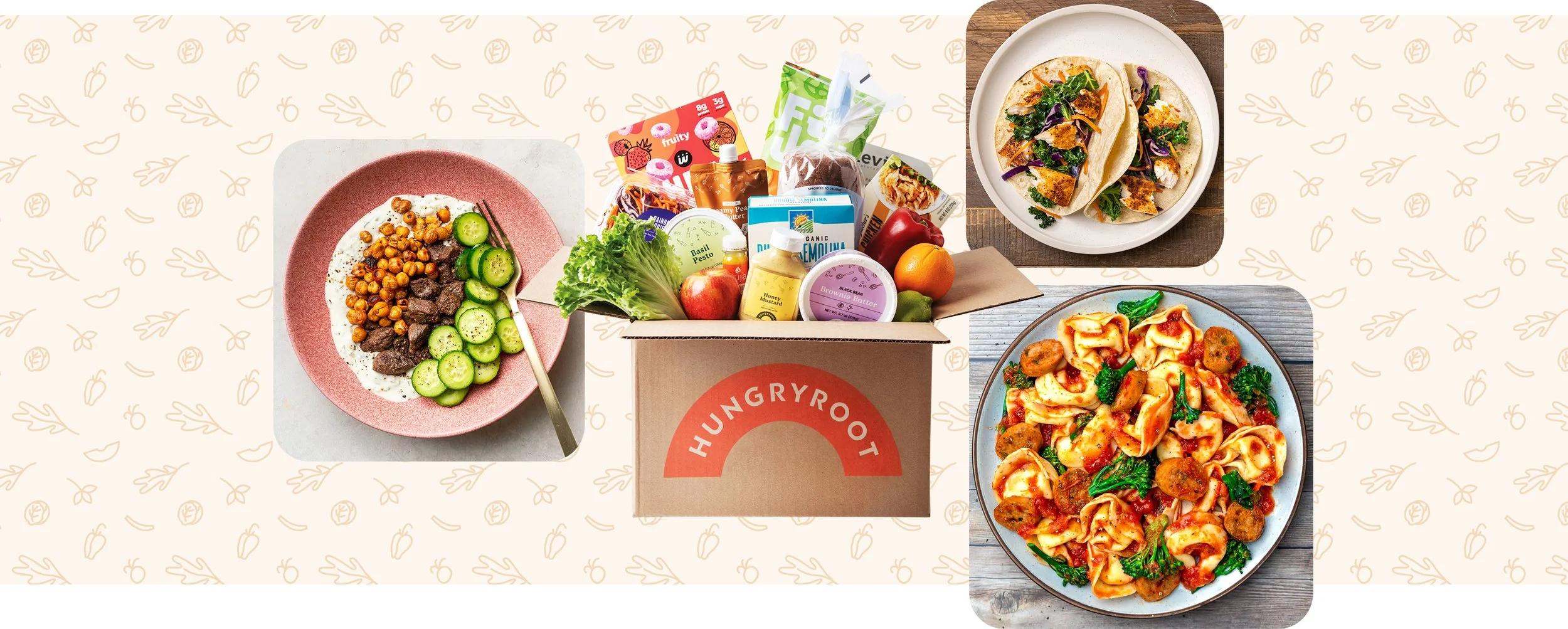 Hungryroot = Groceries + Recipes
