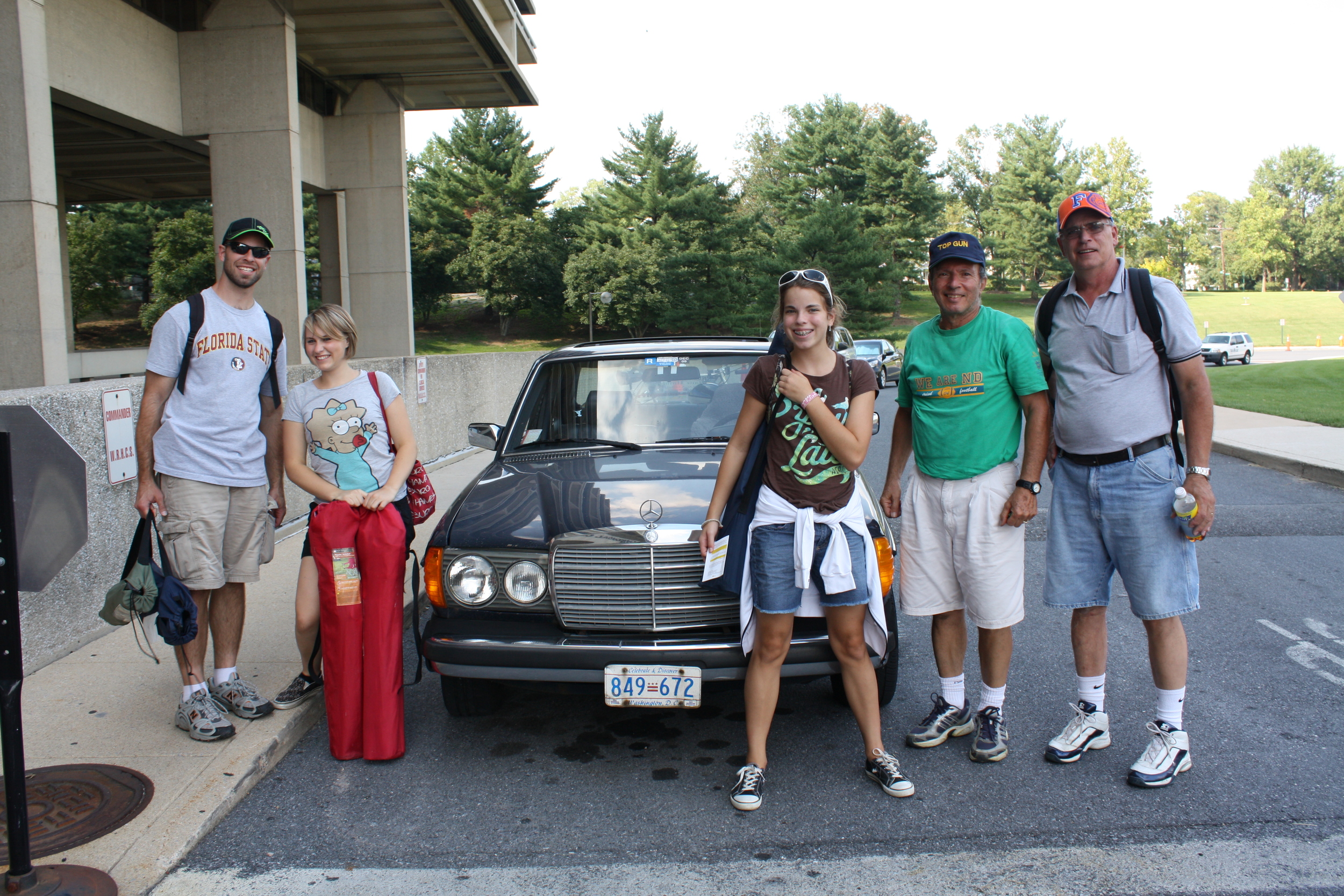 OUR FRIEND WITH THE MERCEDES