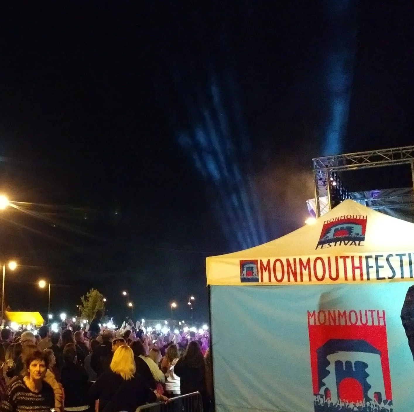 We splashed out on a new Merchandise tent!