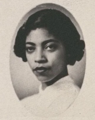 Bradford in her 1954 Senior Law Composite.