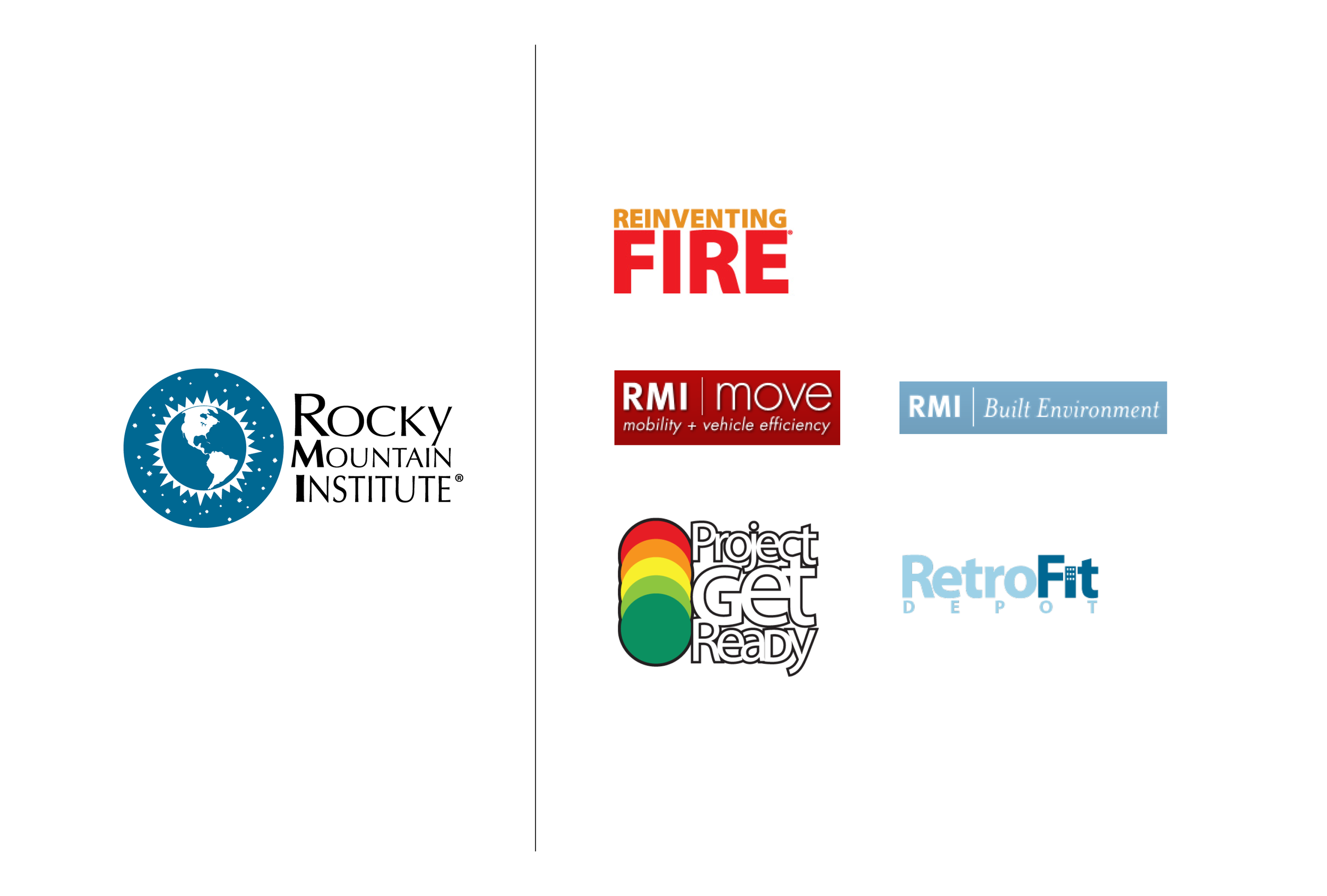 Original RMI and RMI initiative logos.