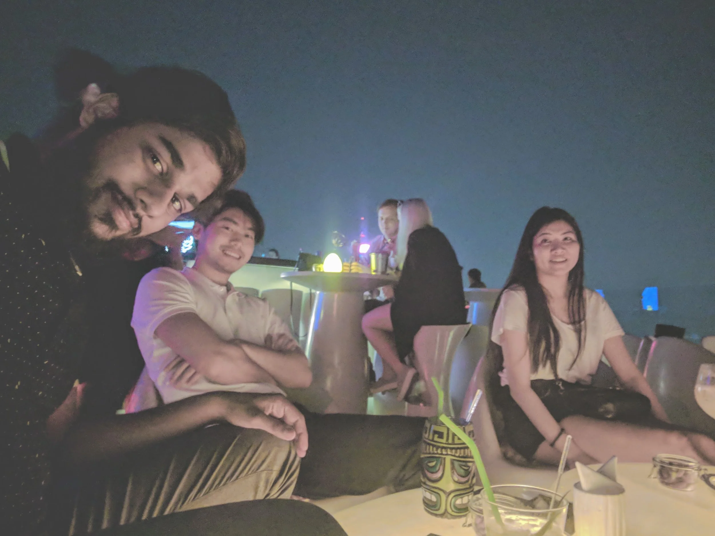 Rooftop Bar in Bangkok.