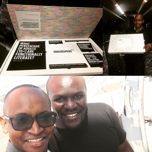 Honored to join other young and impactful #African leaders at the #GoalKeepers Forum in #Johannesburg #SouthAfrica this weekend! #SustainableDebelopment #Goals #SDG4 @teachforuganda @teachforall @teachforghana @teachfornigeria @bill.melindagatesfoundation @aspeninstitute