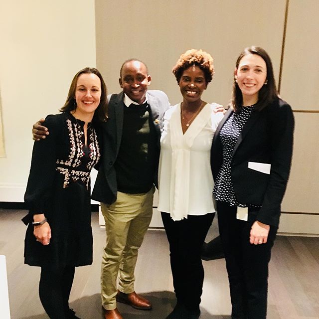The ever present and always supportive @teachforall team! We couldn’t do this without you! We owe you a huge debt of gratitude 🙏🏾 @Chirlie! Julia & Hannah thanks for making tonight even warmer!!