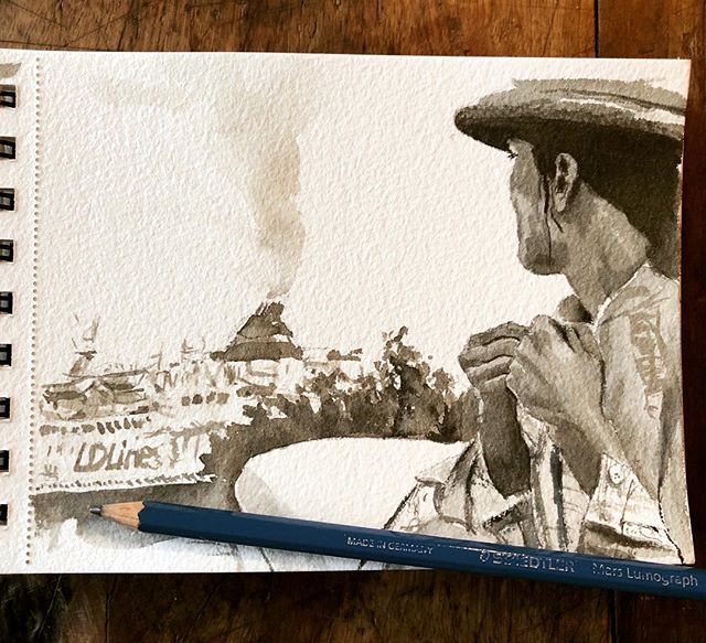 Nice little scene from a fashion magazine
&mdash;&mdash;&mdash;&mdash;&mdash;&mdash;&mdash;&mdash;&mdash;&mdash;&mdash;&mdash;&mdash;&mdash;&mdash;&mdash;&ndash;&mdash;&mdash;&mdash;&mdash;&mdash;
#blackandwhite #cruiseships #watercolour #watercolor 