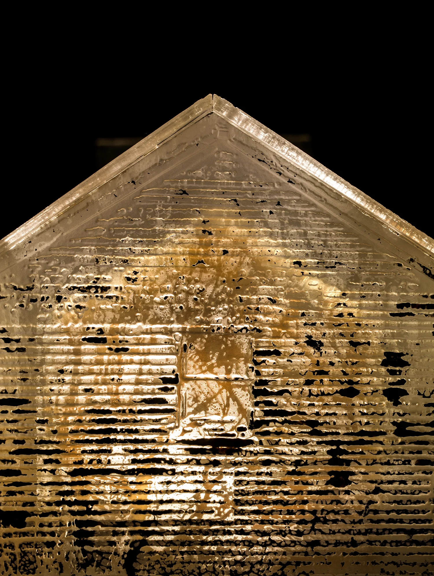 "Round Mountain Hut" detail