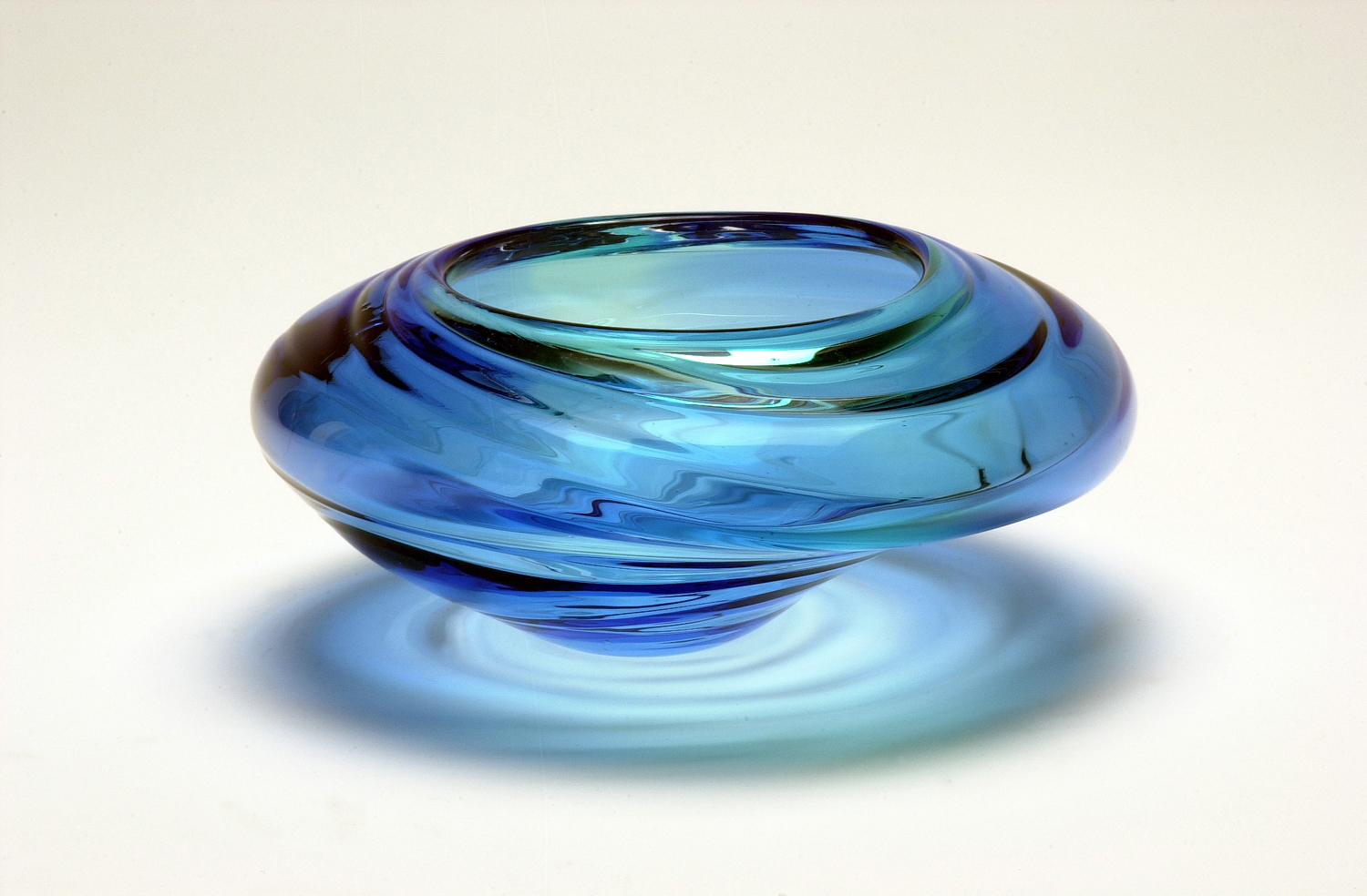 "Water Form - Blue" 2003 H300mm x W330mm x D330mm