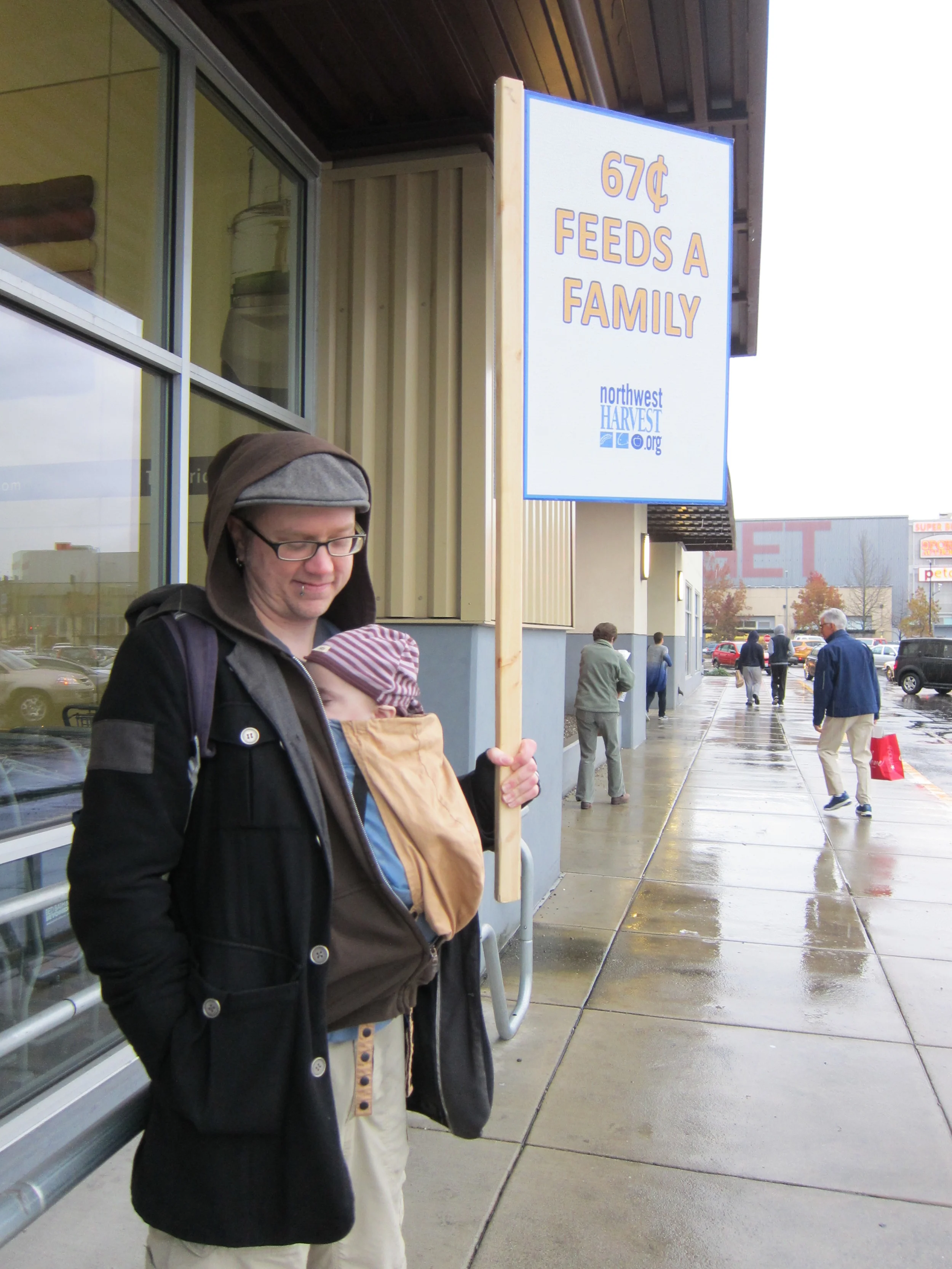 first volunteering for Northwest Harvest