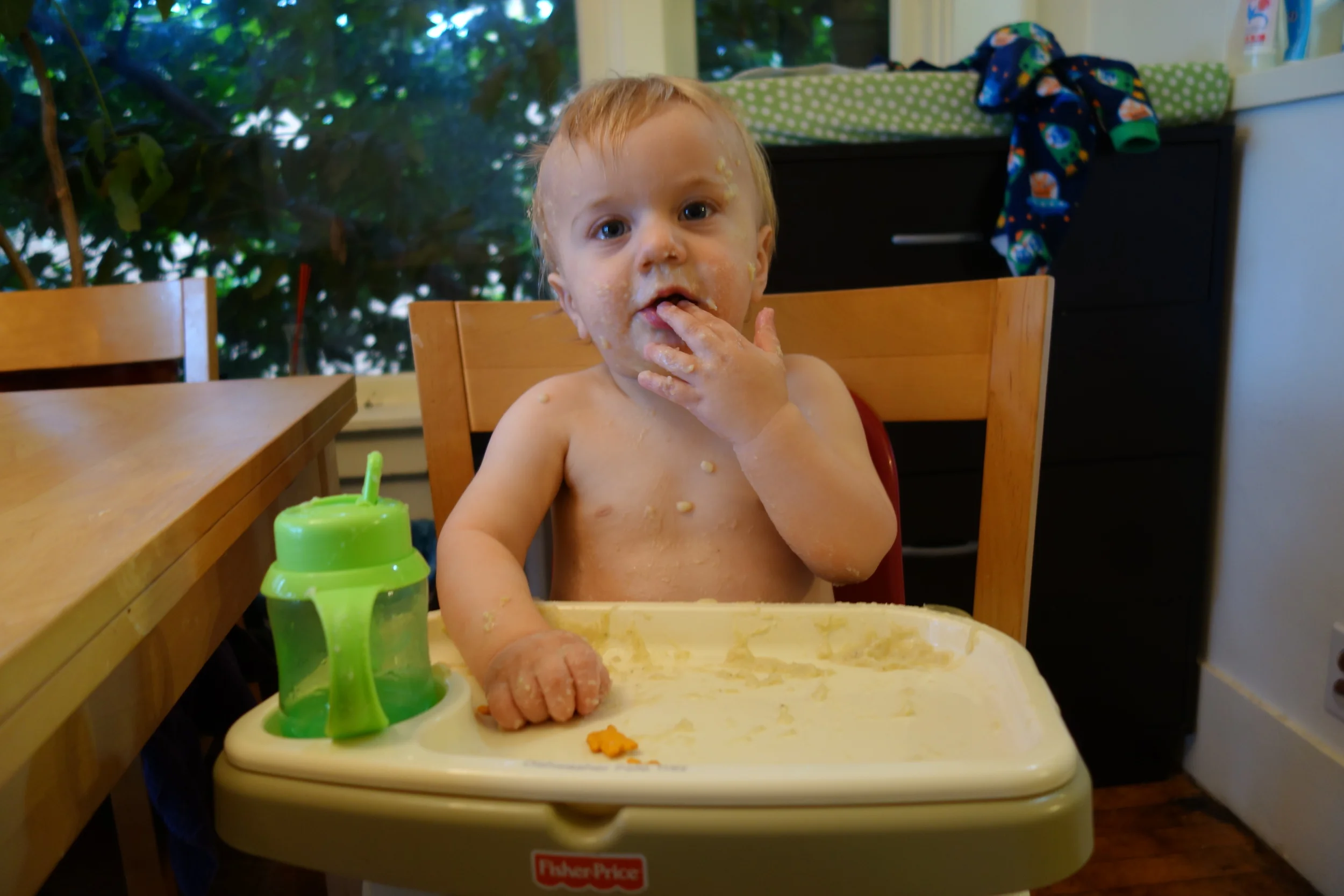 Feasting on leek soup