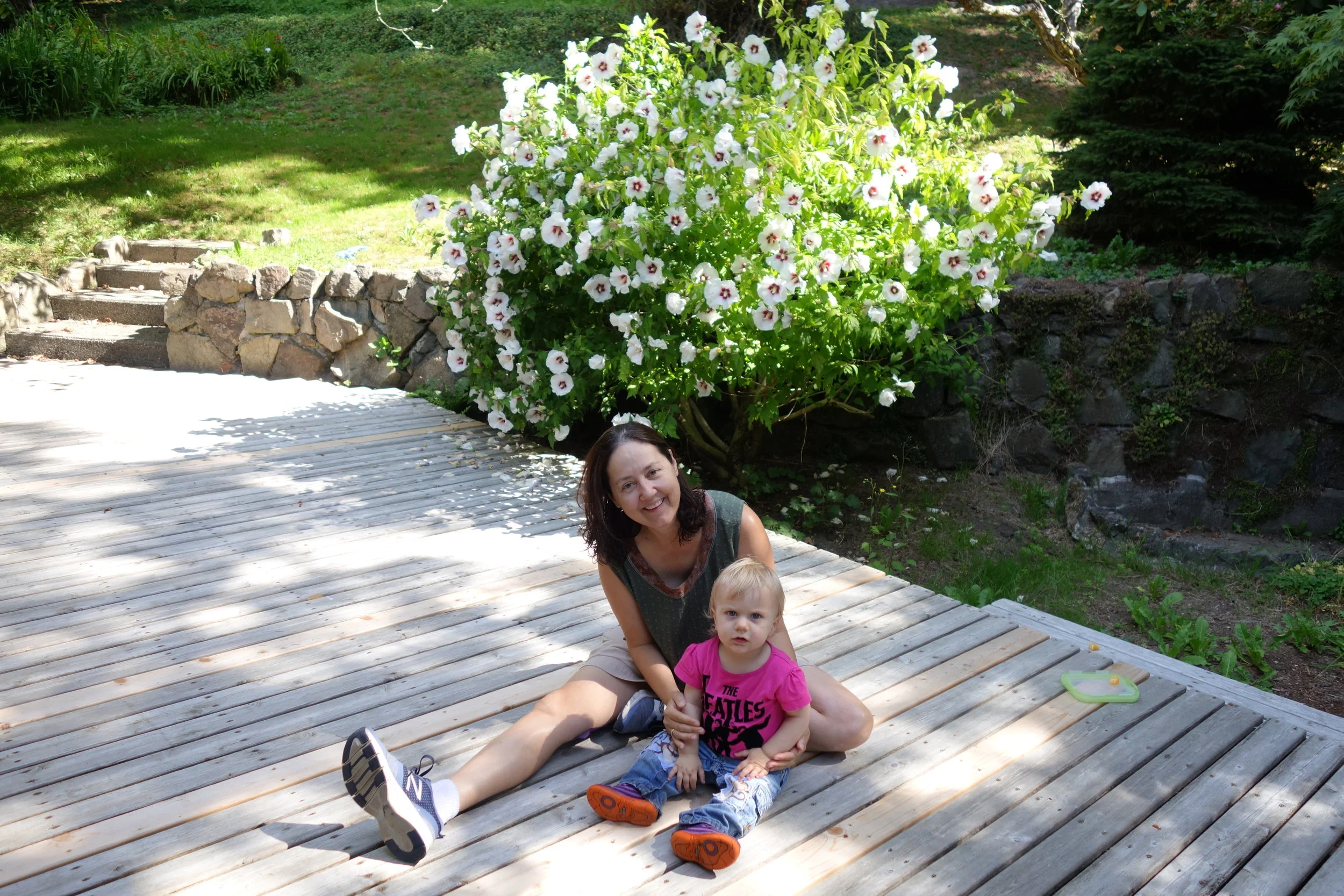 Lisa Francine came to visit