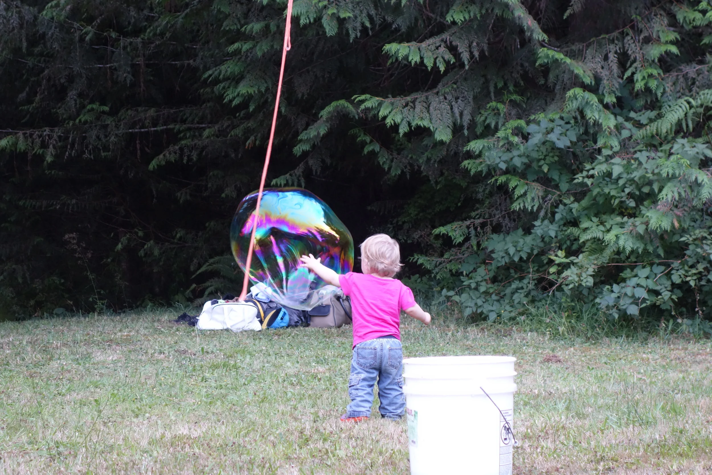 GIANT bubbles at the Heidts