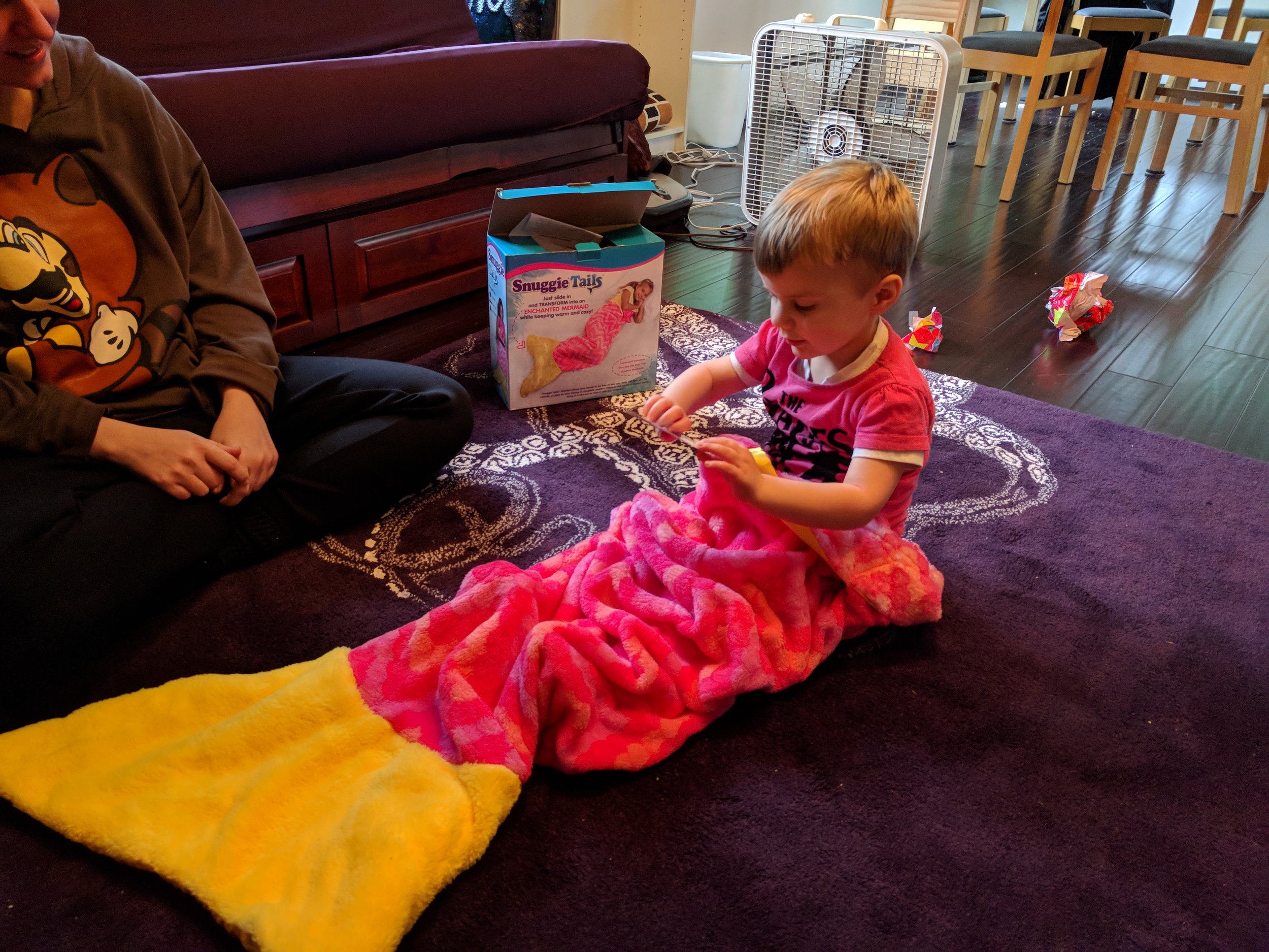 Fishtail snuggy, from Uncle Ben