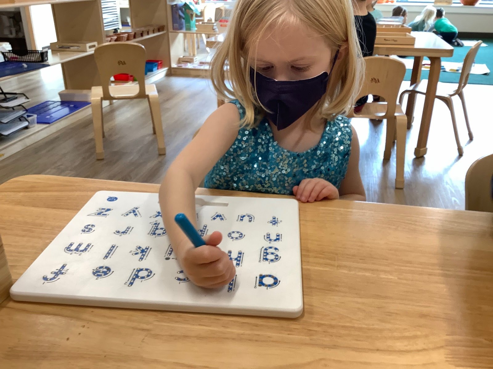 Letter Practicing Work
