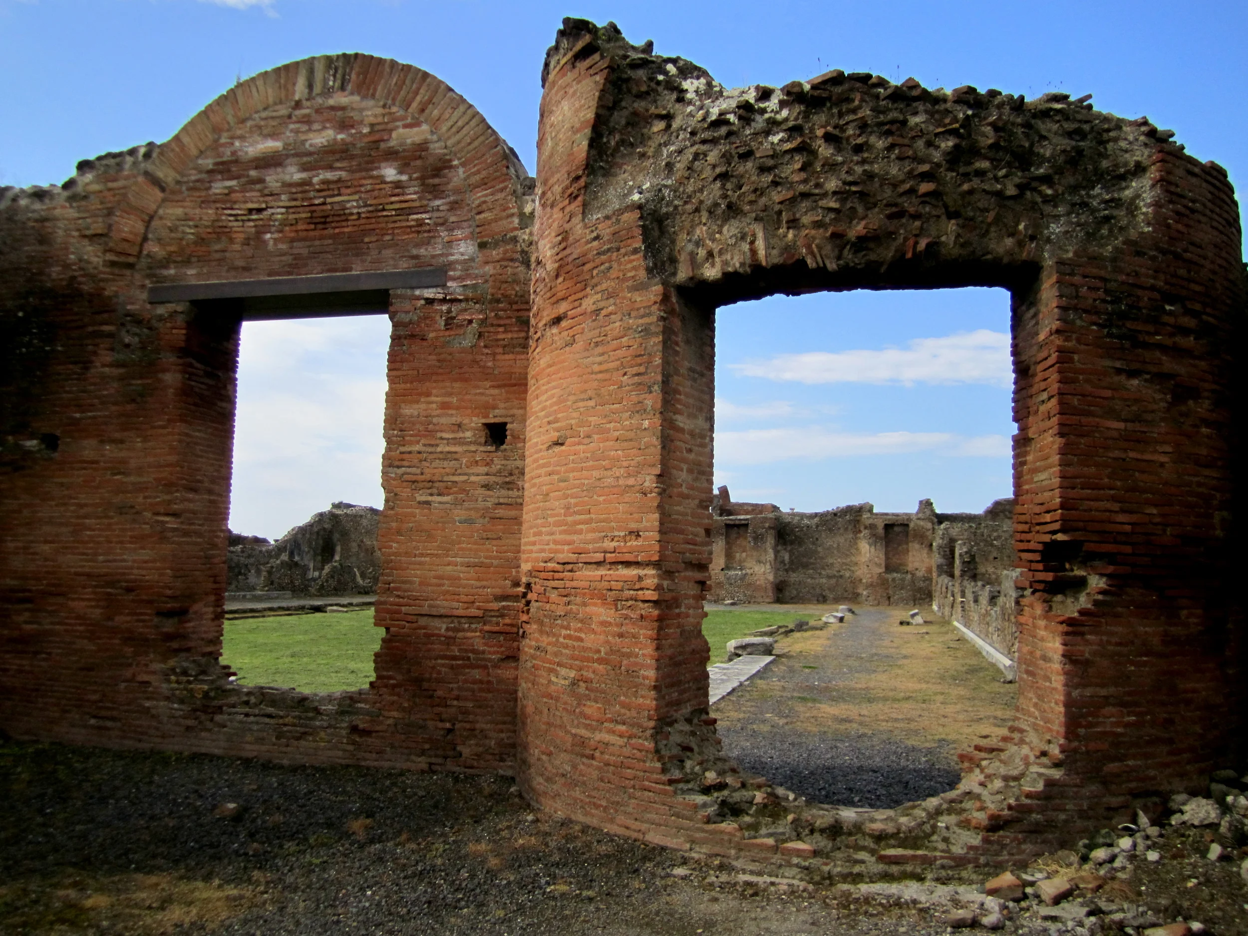 Ruins of Pompeii. Pompeii, Italy.