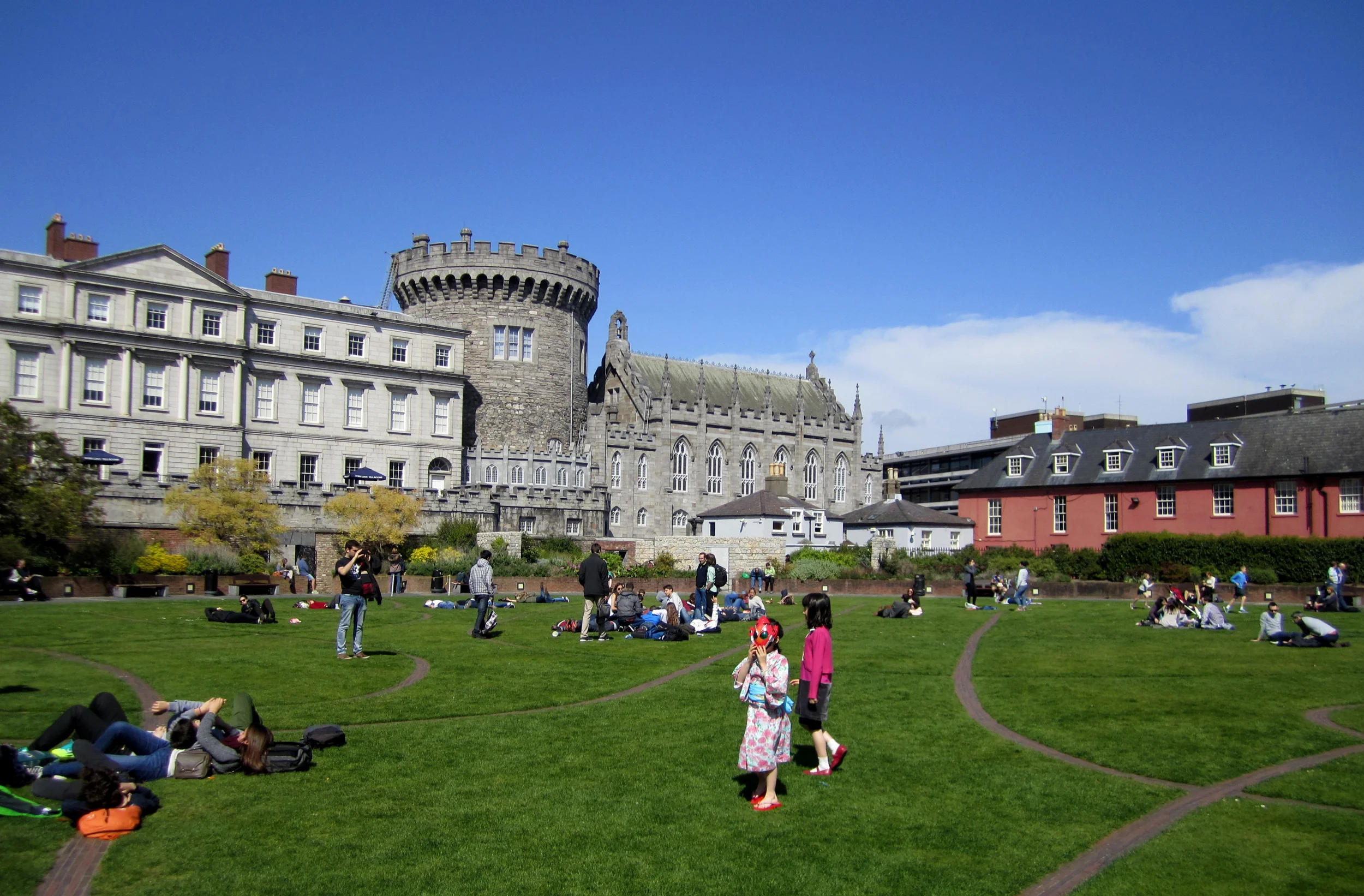 Dublin Castle. Dublin, Ireland.