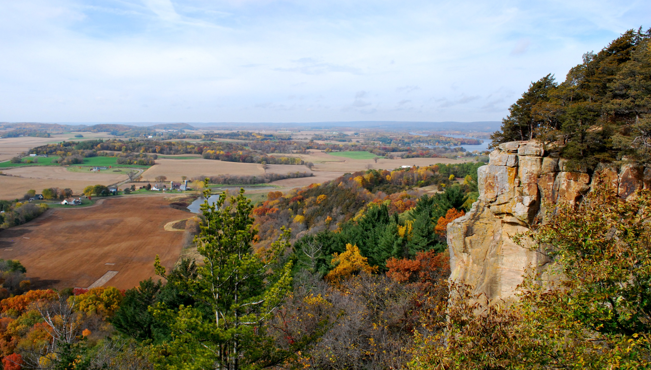 Rock of Gibraltar. Lodi, Wisconsin.