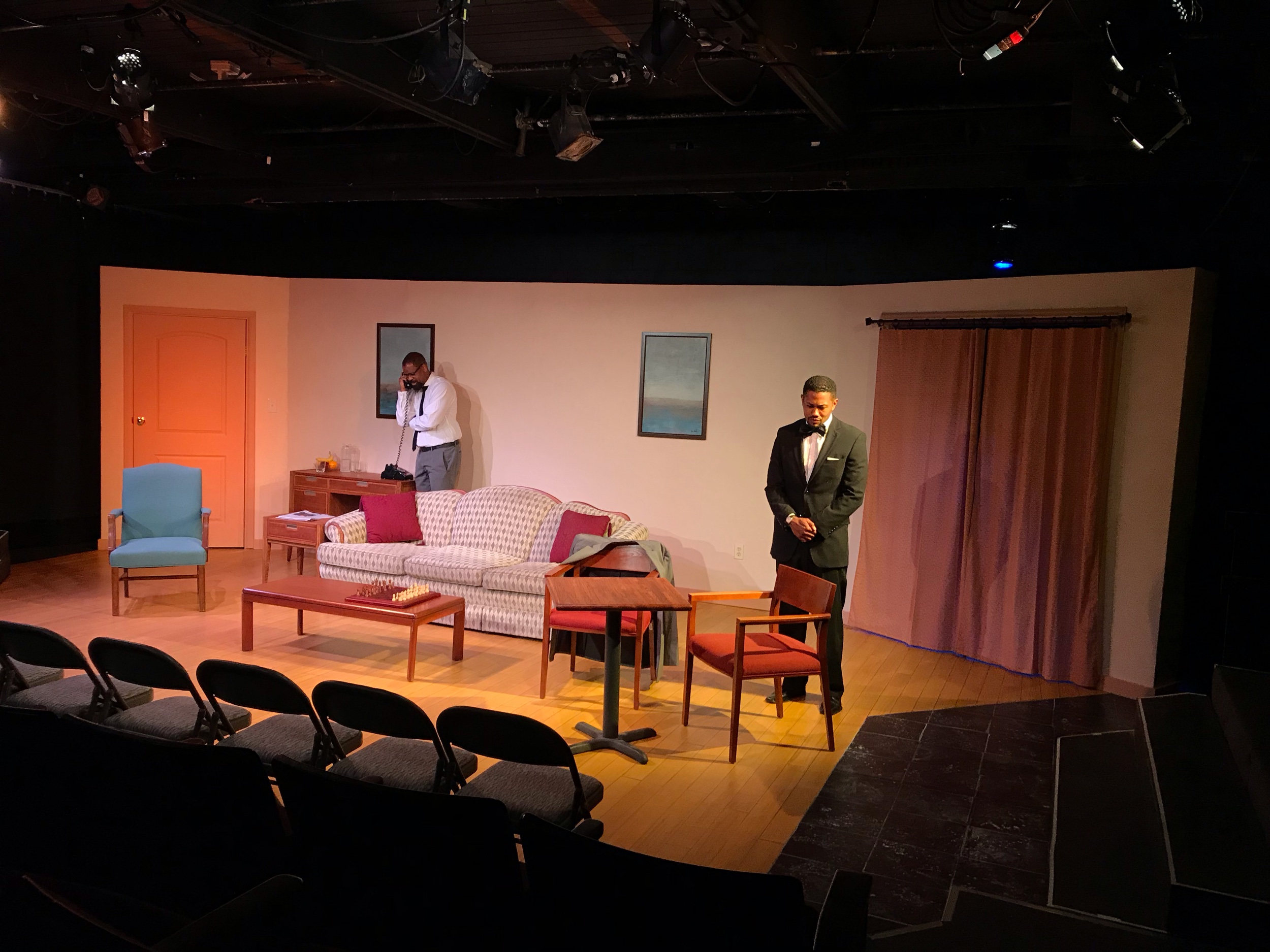 The Meeting at the Zephyr Theatre, May 19th, 2019. Directed by Bill Cobbs Produced by Bechir Sylvain Lighting by Brandin Bruce Production Manager: Katy Jacoby