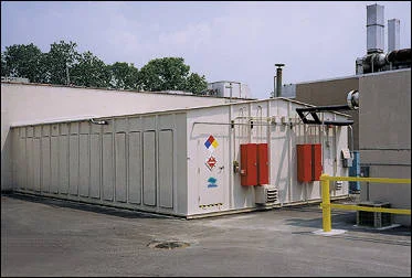 #020 H2 custom Modular Combined onsite prefabricated Explosion Vent Panels exhaust HazMat Color=off-white PreFabricated Building Drum Pallets NFPA EPA IBC Approved Safety Storage safetystorage.jpg