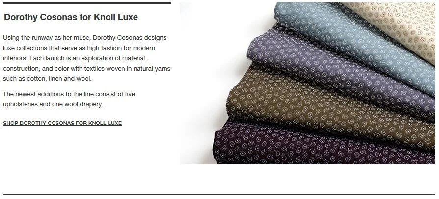 Welcome Knoll Textiles