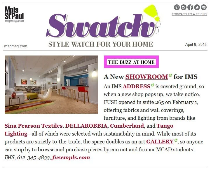 Mpls. St.Paul Magazine Likes Our Address