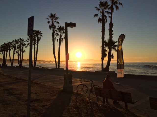 Sunrise at Ventura Beach