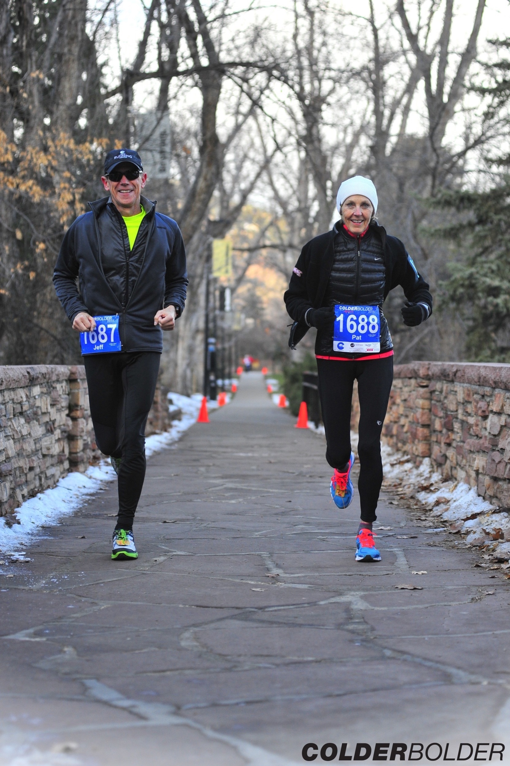 I ran for many years, then Doug started running, occasionally, we run together. Boulder 2015