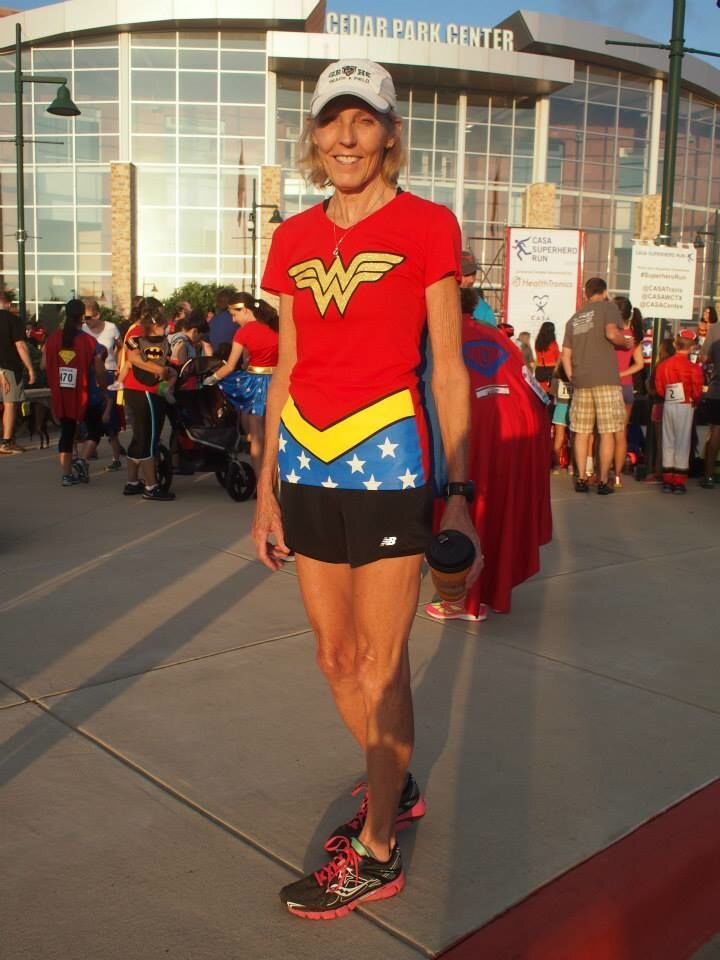 At the CASA of Travis County superhero run in Fall 2014.