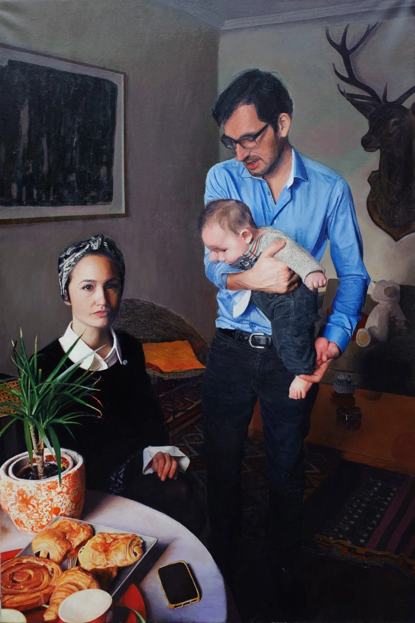 Famille Parisienne, métro Louis Blanc