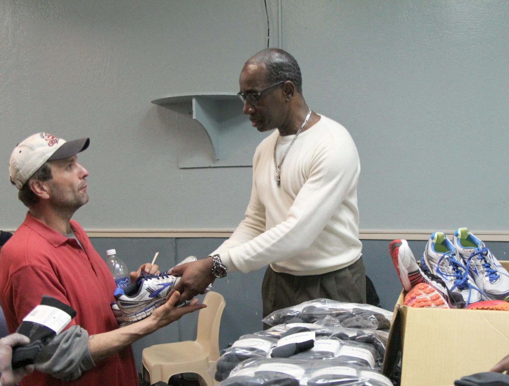 Men's Clothing is on Fridays 1-2pm