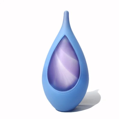 Limn Bottle in Blue and Amethyst